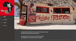 Desktop Screenshot of malaikatattoo.com